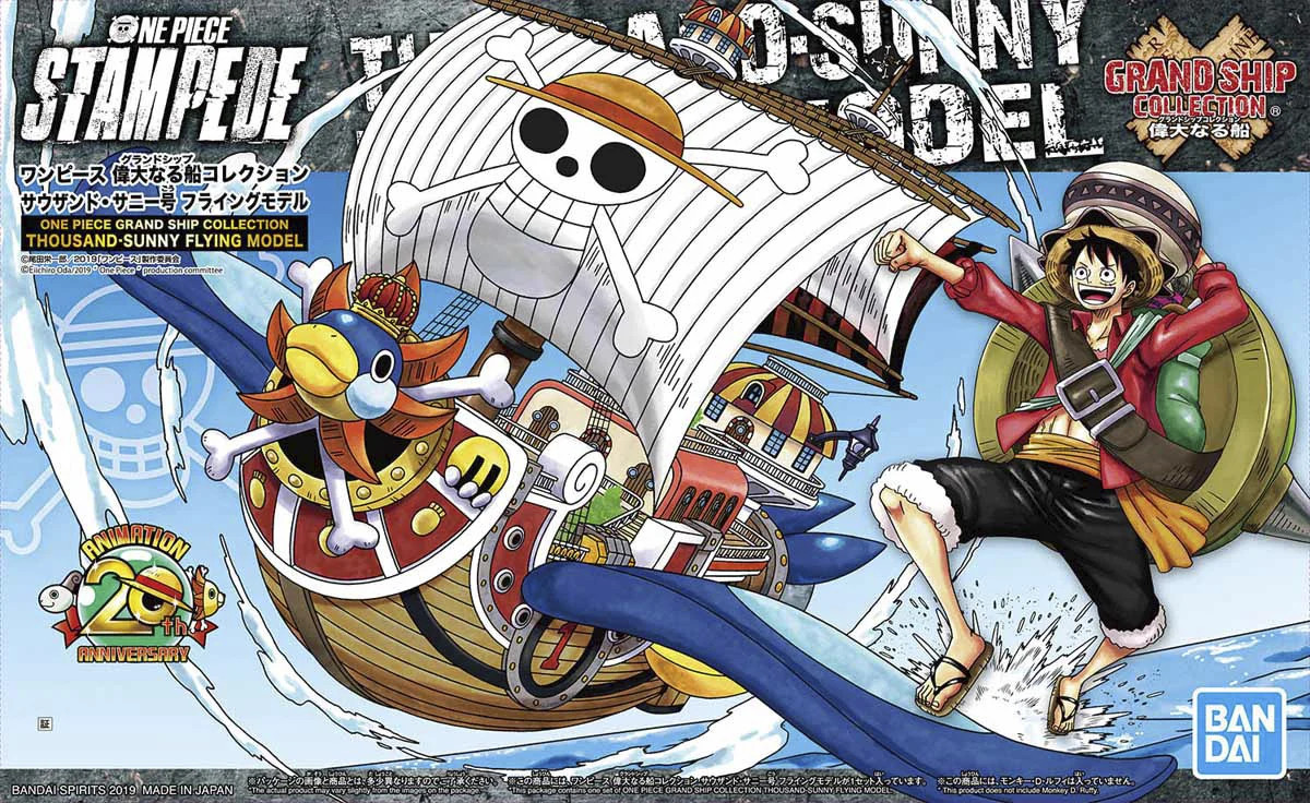 One Piece Grand Ship Collection Model Kit - Thousand Sunny Flying