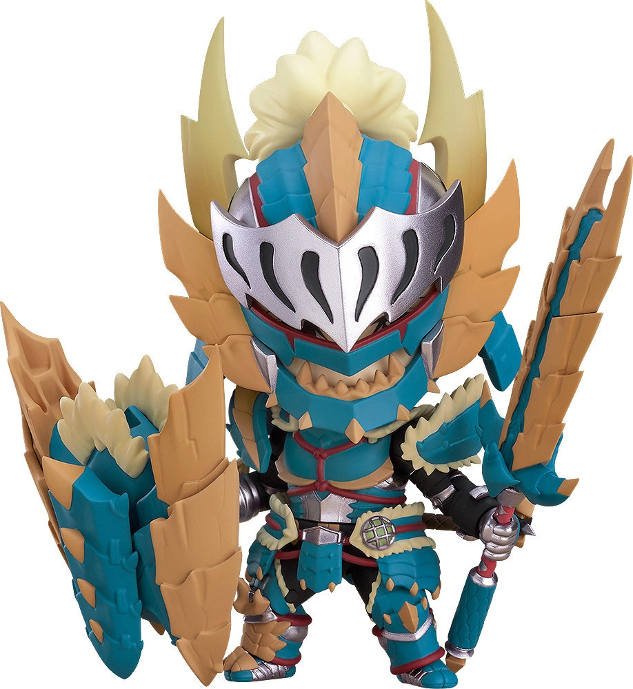 Monster Hunter World Iceborne Nendoroid - Male Hunter Zinogre Alpha Armor Deluxe Edition