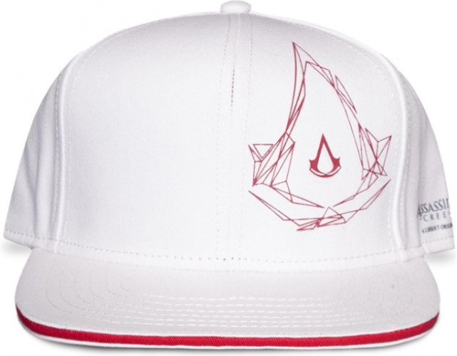 Assassin's Creed - Men's Snapback Cap White & Red