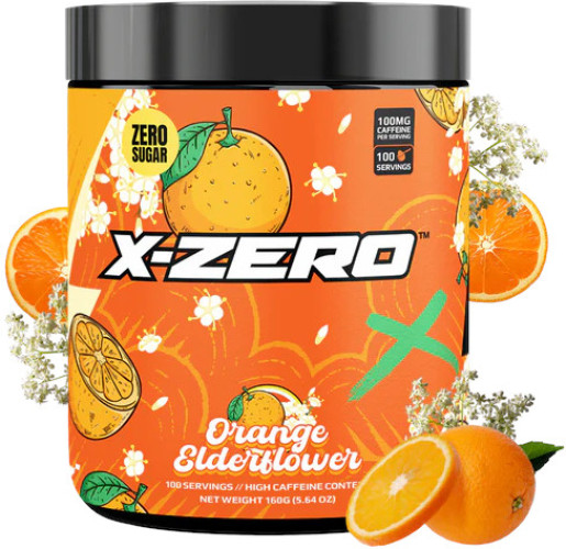X-Gamer 160g X-Zero Formula - Orange Elderflower