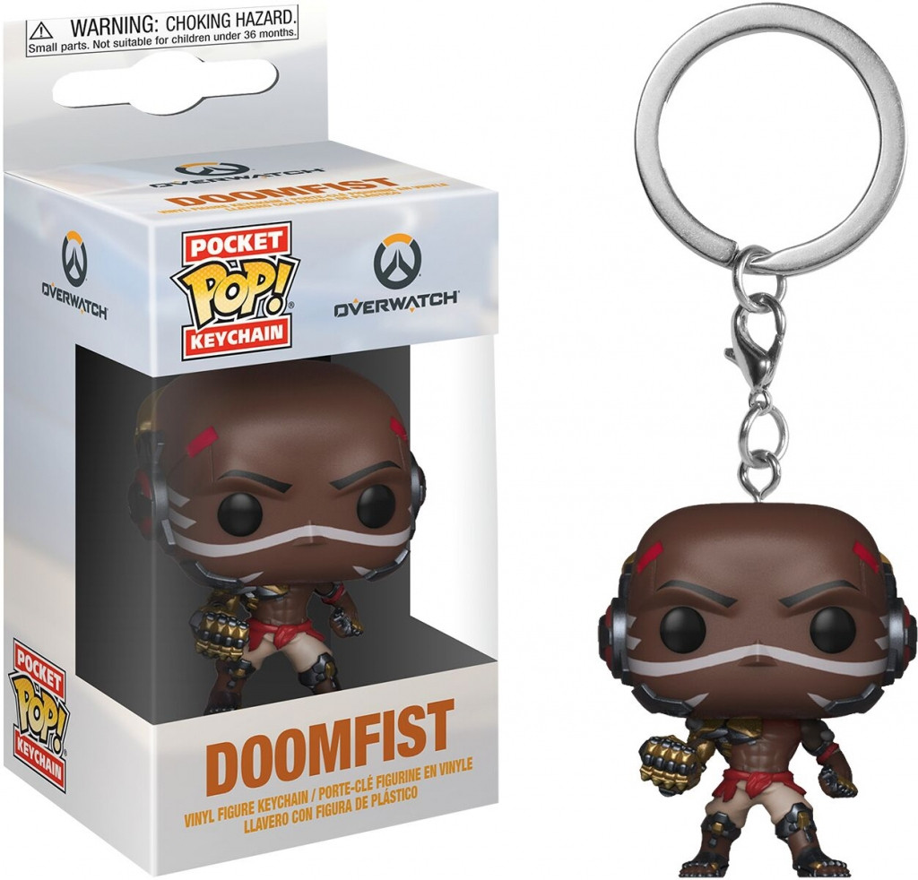 Overwatch Pocket Pop Keychain - Doomfist