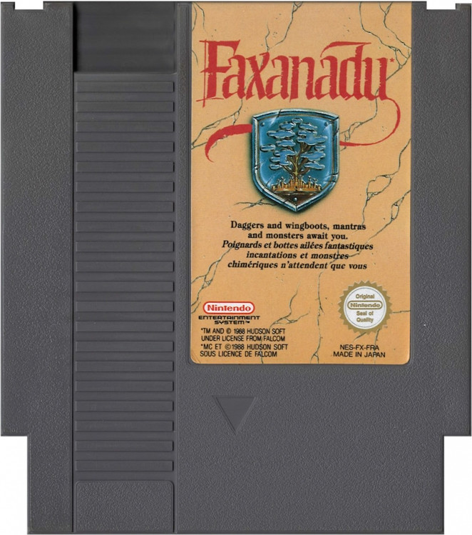 Faxanadu (losse cassette)