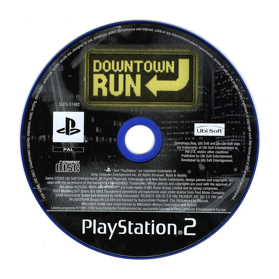 Downtown Run (losse disc)
