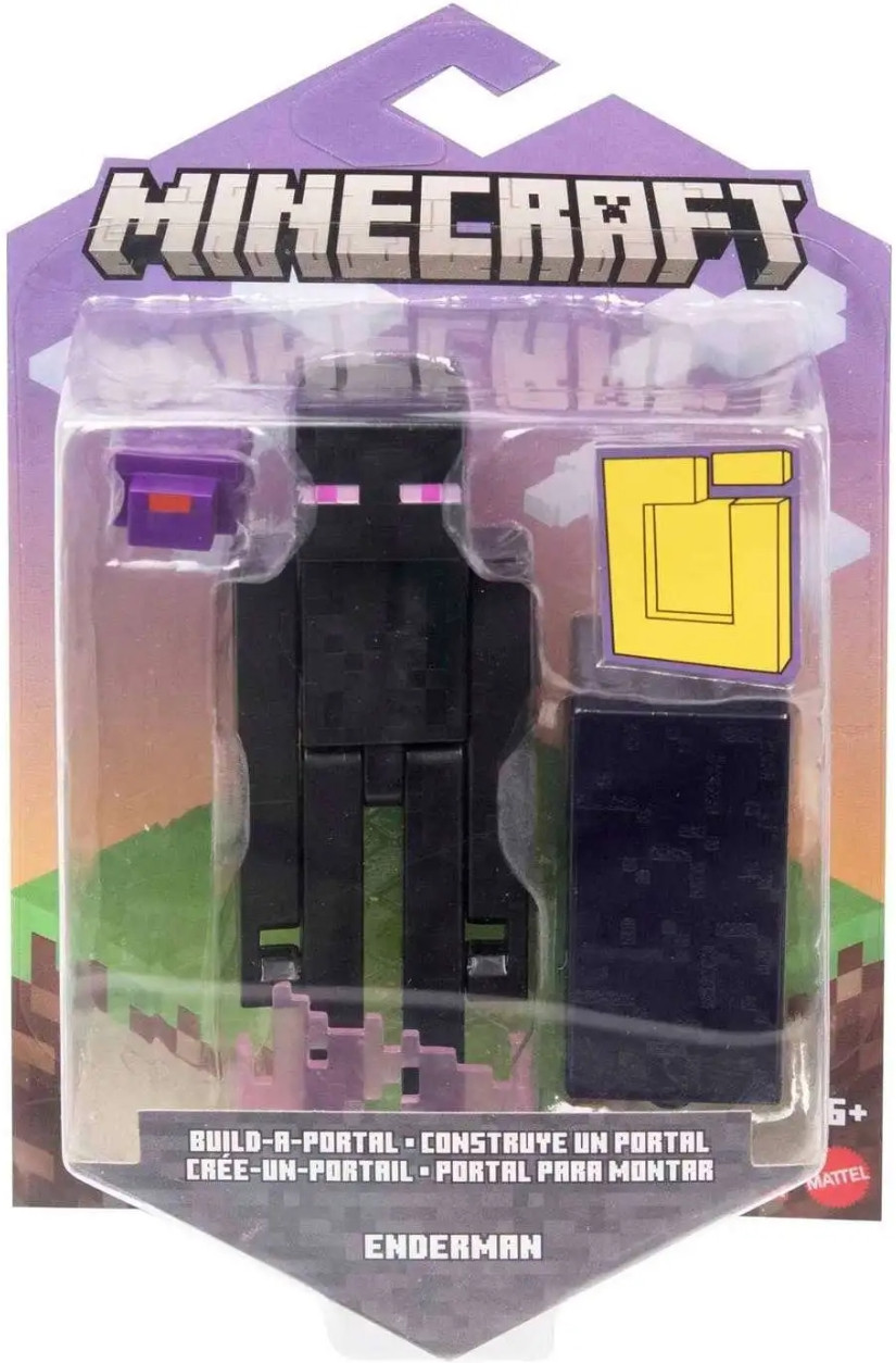 Minecraft 8cm Nether Portal Figure - Enderman