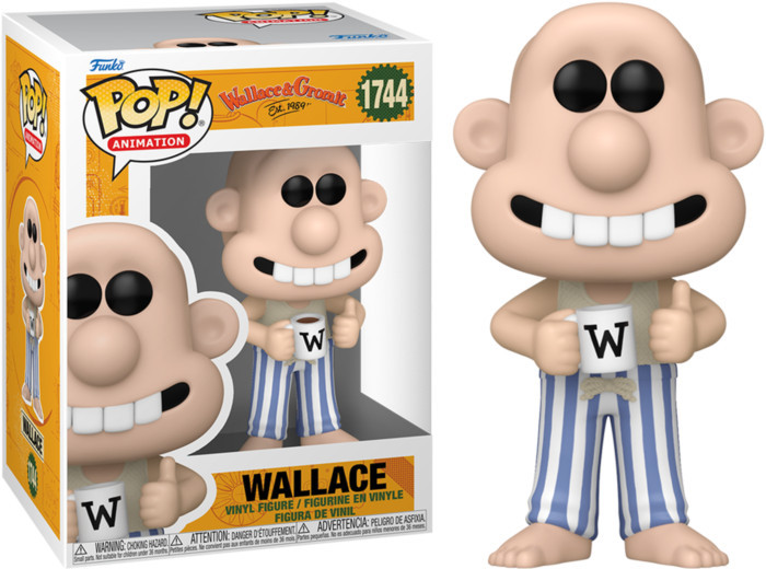 Wallace & Gromit Funko Pop Vinyl: Wallace afbeelding