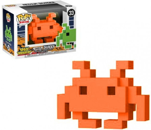 Funko Space Invaders Pop Vinyl Medium Invader Orange funko kopen in de aanbieding