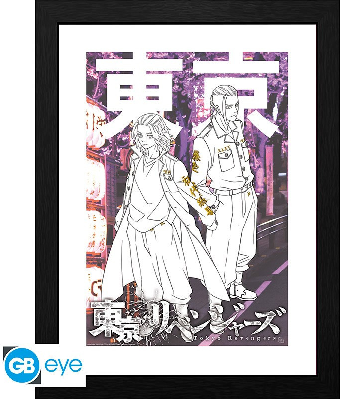 Tokyo Revenger Framed Print - Mikey & Draken