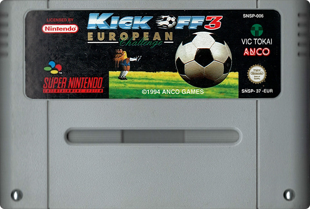 Kick Off 3 (losse cassette)
