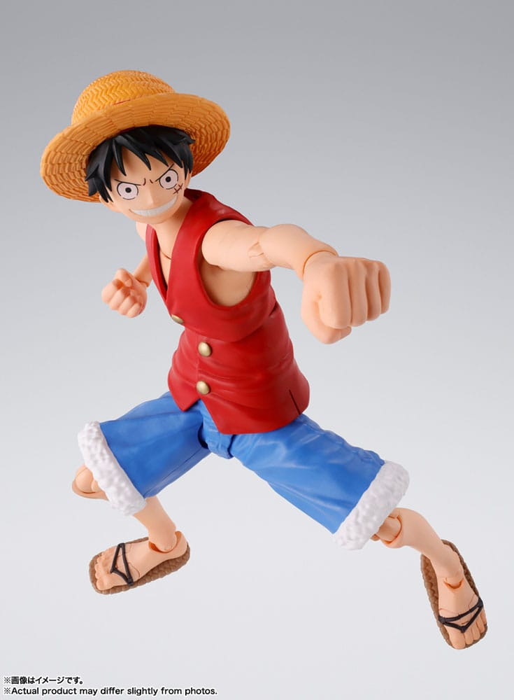 One Piece S.H. Action Figuarts - Monkey D. Luffy afbeelding