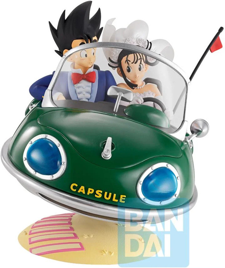 Dragon Ball Ichibansho Snap Collection 2 Figure - Son Goku & Chichi afbeelding