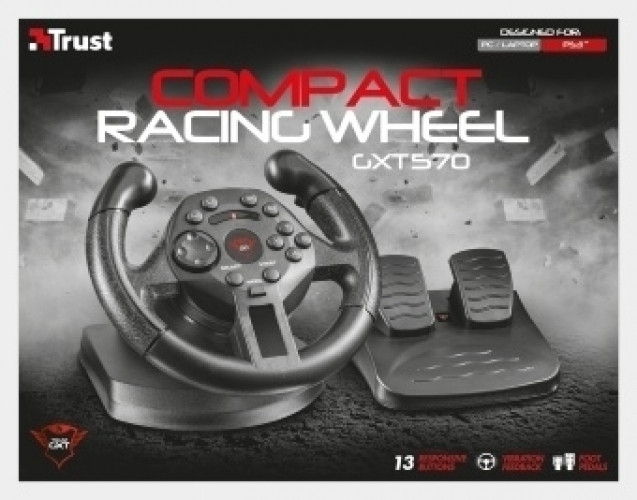 Image of GXT 570 Compact Vibration Racing Wheel