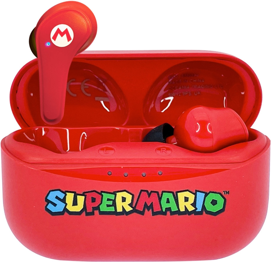 OTL True Wireless Sound Earpods - Super Mario Red