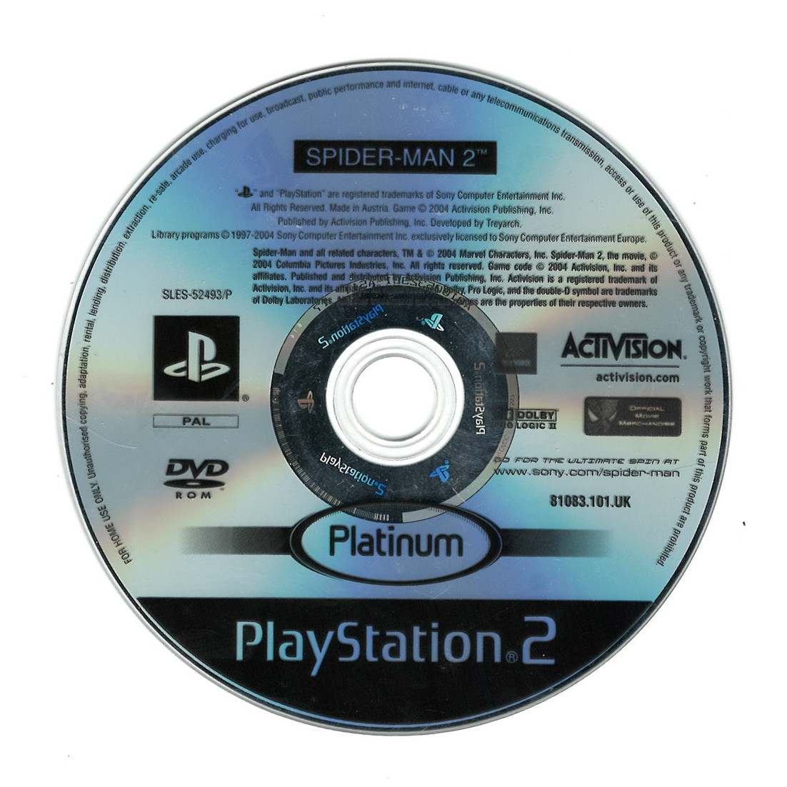 Spider-man 2 (platinum) (losse disc)