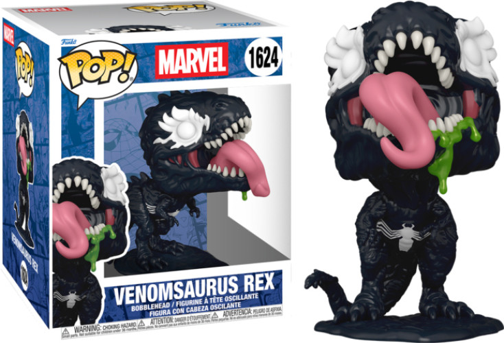 Marvel Funko Pop Vinyl: Super Size Venomsaurus Rex (1624)