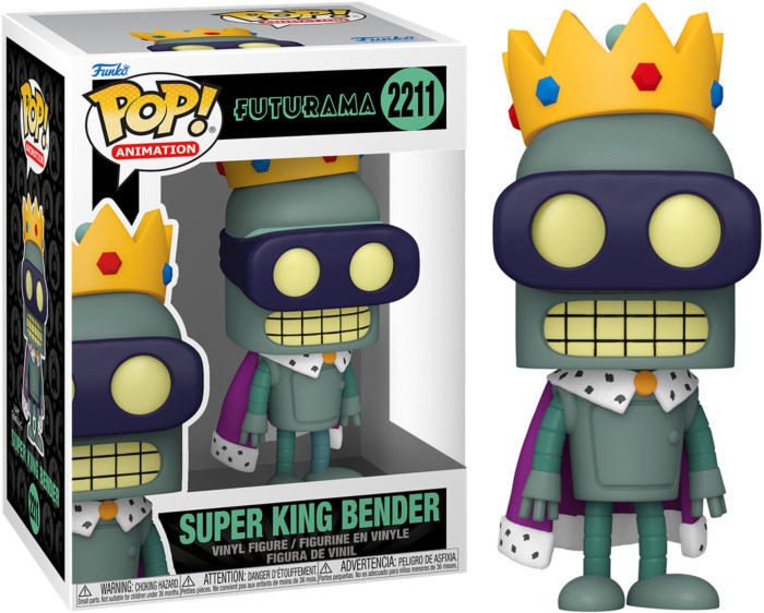 Futurama Funko Pop Vinyl: Super King Bender