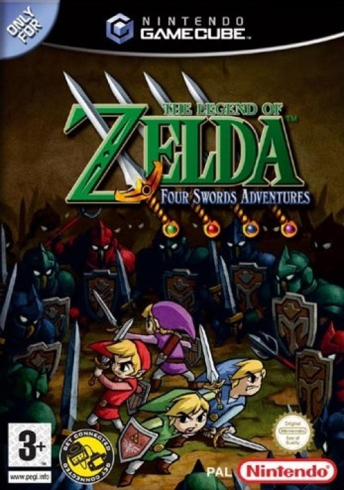 Image of The Legend of Zelda Four Swords Adventures (game only)