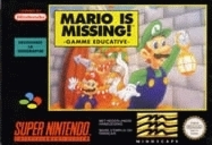 Mario is Missing - Super Nintendo [SNES] Game PAL