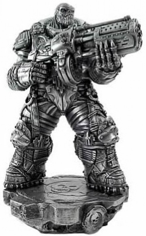 Image of Gears of War Boomer Platinum Statue