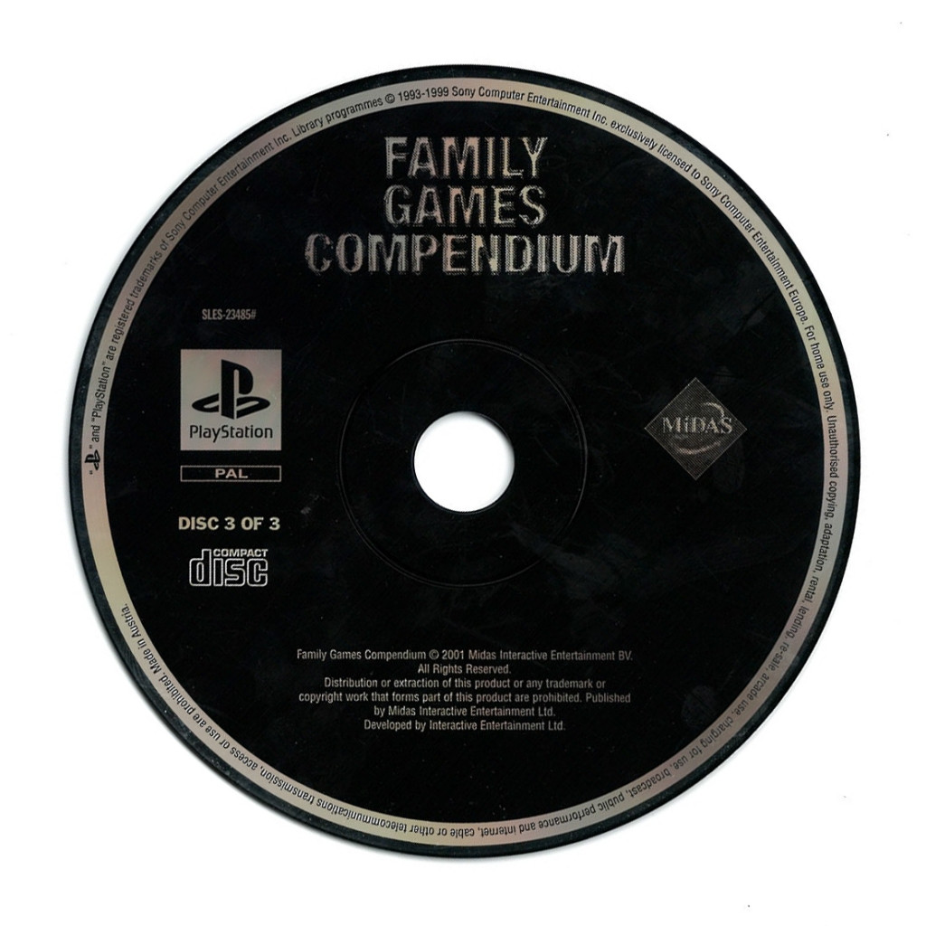 Family Games Compendium (losse discs)