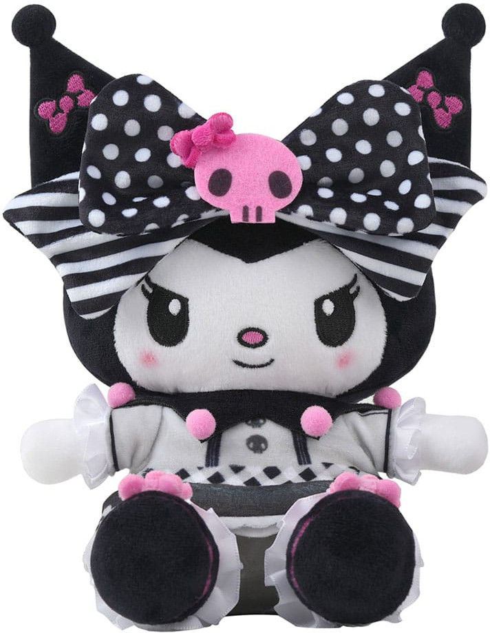 Sanrio Hello Kitty Pluche - Kuromi Pink Black Party (35cm) afbeelding