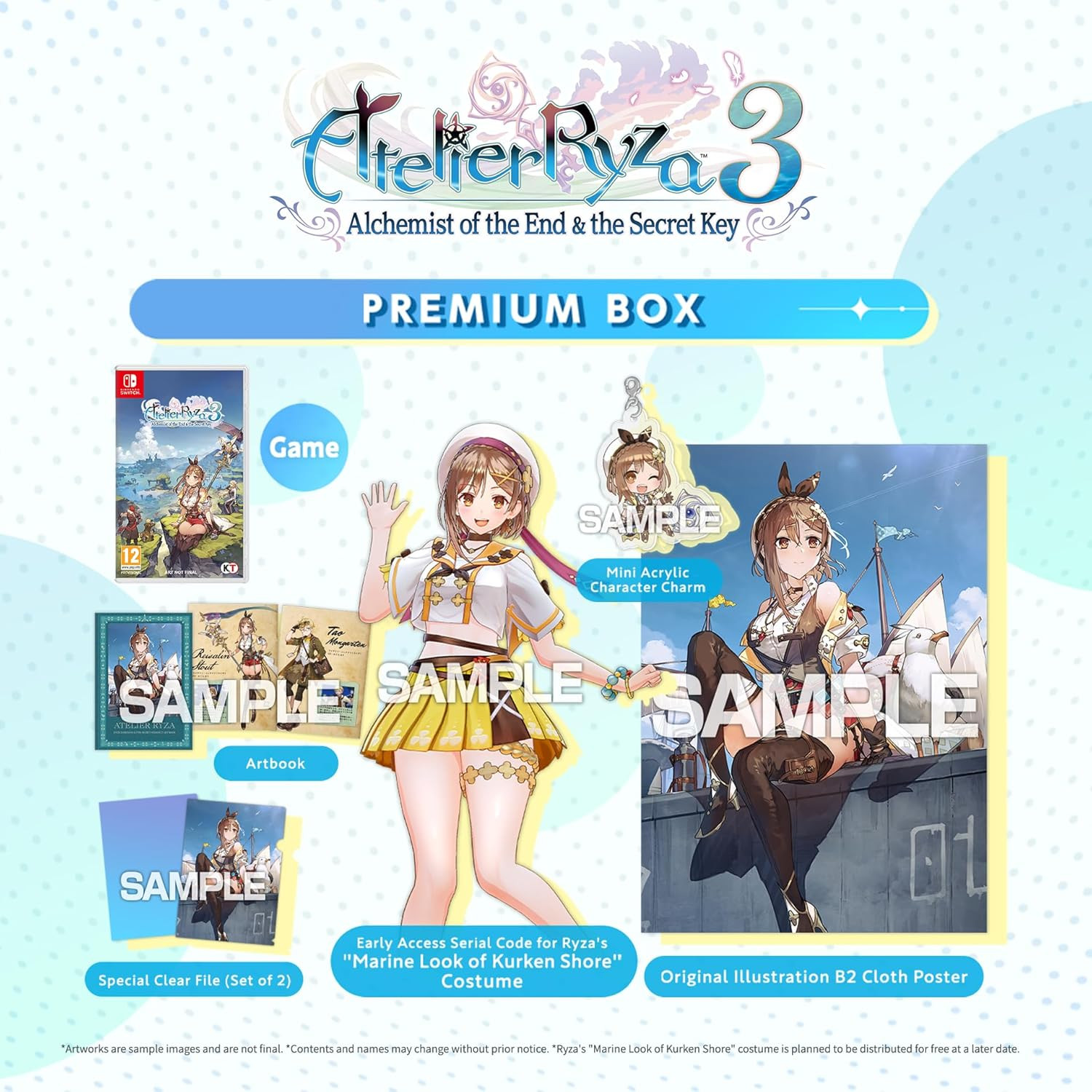 Koei Tecmo Atelier Ryza 3 Alchemist of the End & the Secret Key Premium Box