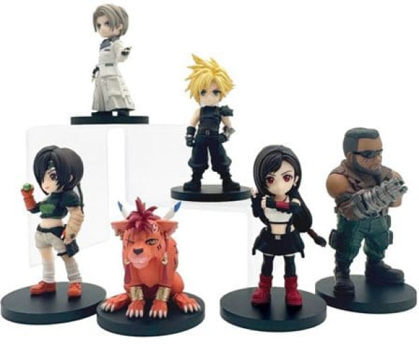 Square Enix Final Fantasy VII Rebirth Adorable Arts Petit Mini Figures Collection Display - Vol. 1 Complete Box (6 Figures)
