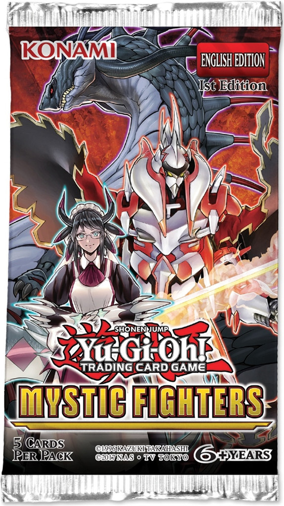 Konami Yu-Gi-Oh! TCG Mystic Fighters Booster Pack