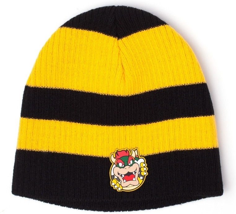 Difuzedbioworld Nintendo Bowser Striped Beanie difuzedbioworld kopen in de aanbieding