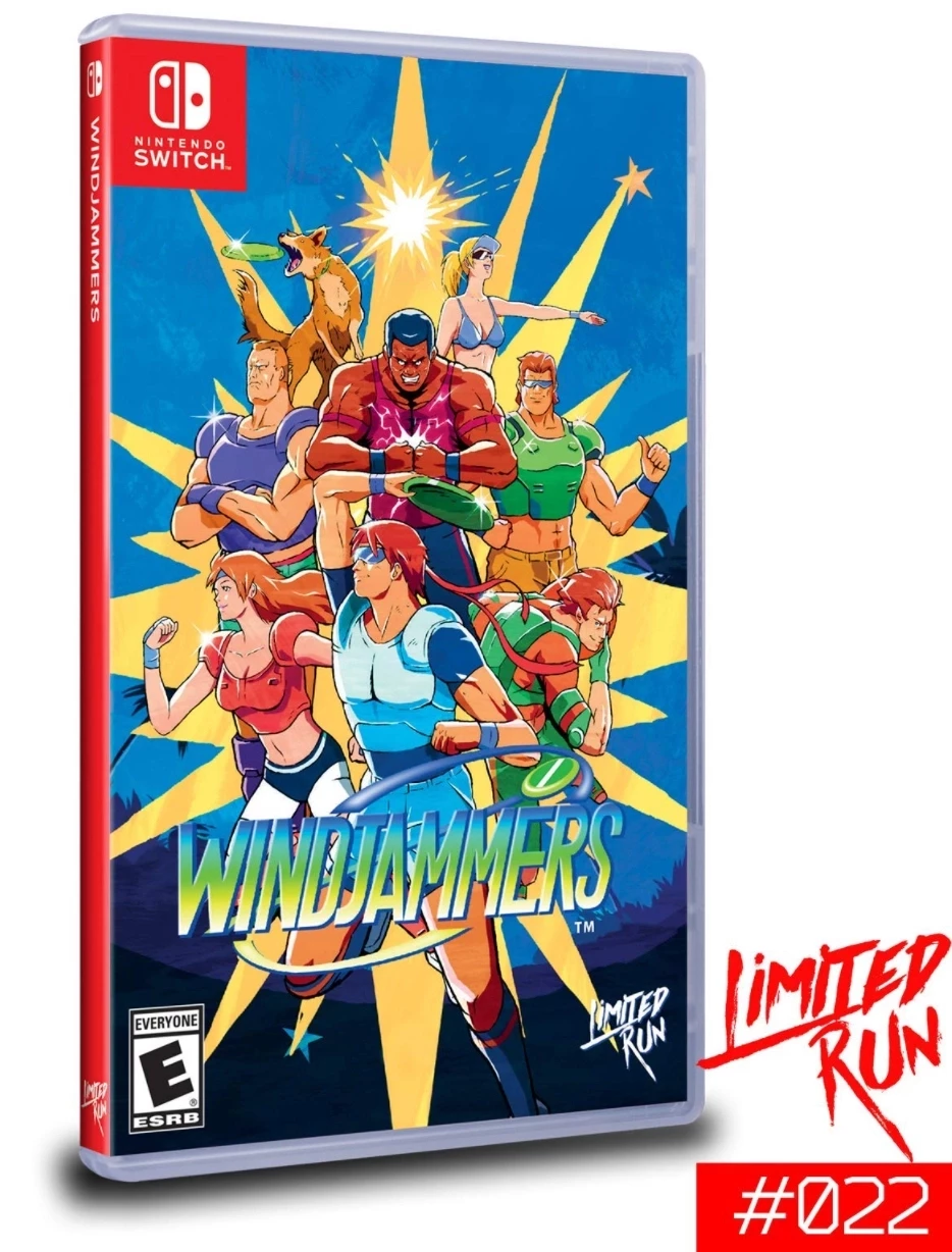 Windjammers (Limited Run #022)/nintendo switch