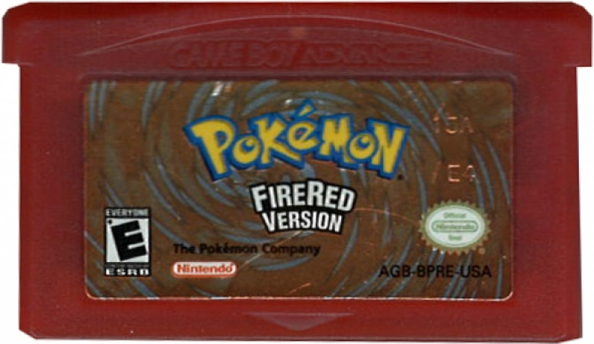 Pokemon Fire Red (losse cassette)