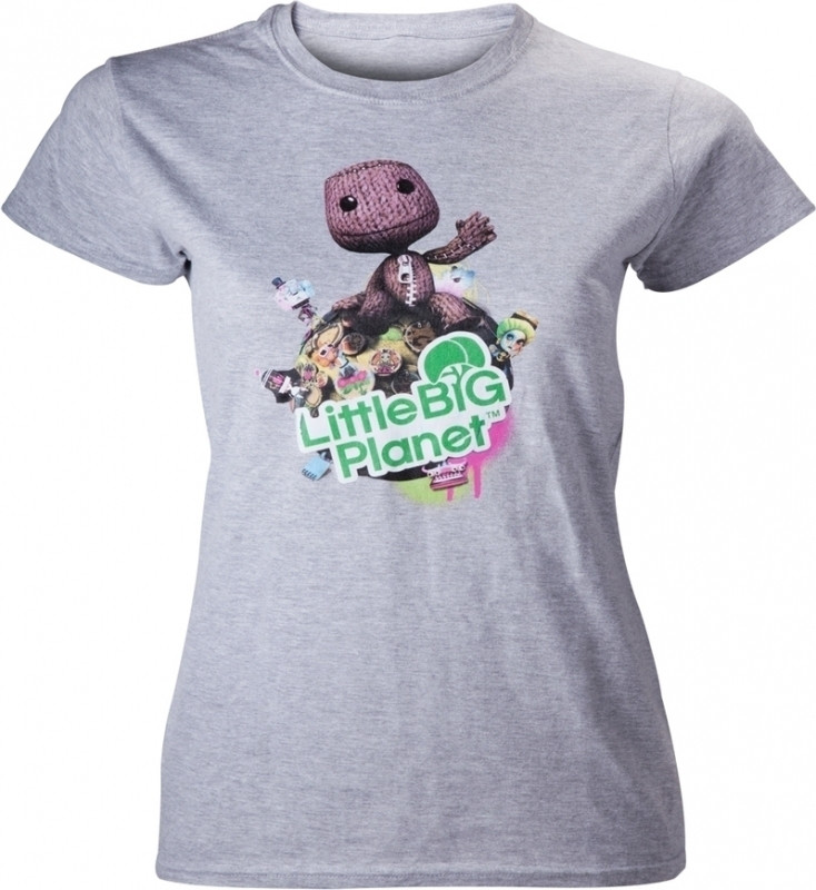 Little Big Planet T Shirt Grey Women