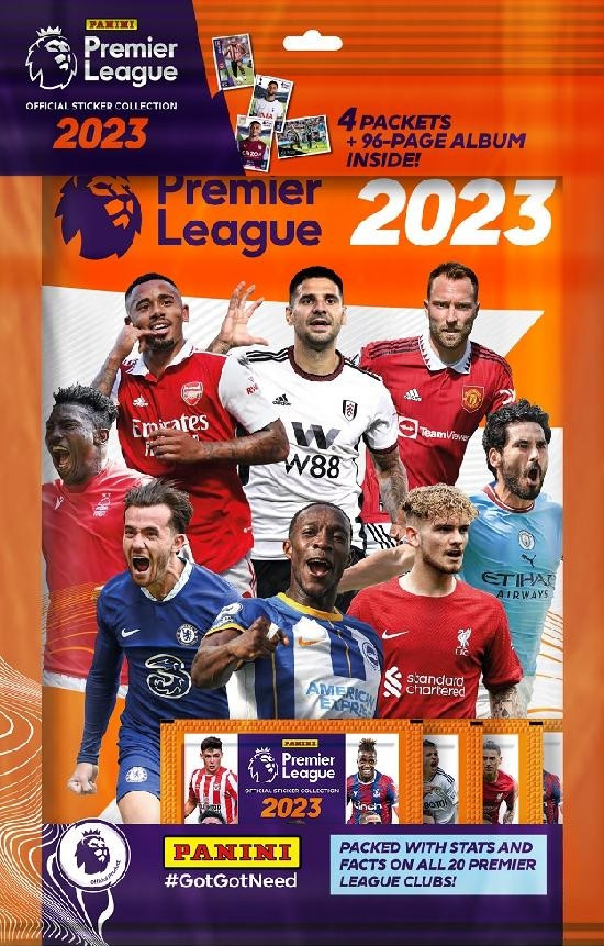Fifa Premier League 2023 Sticker Mega Starter Pack