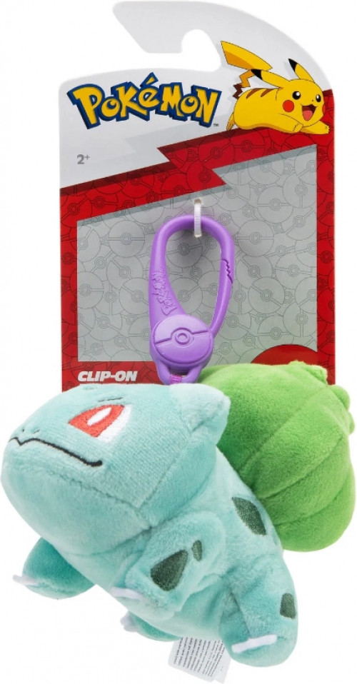 Pokemon - Clip on Plush - Bulbasaur