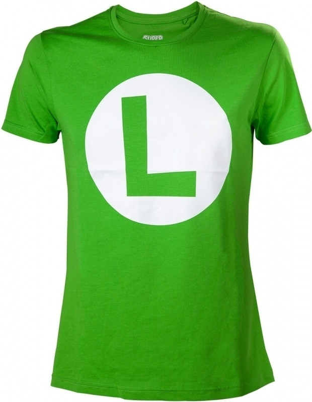 Image of Nintendo - Luigi T-shirt with Big L