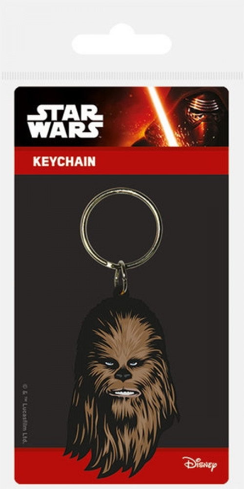 Star Wars - Chewbacca Rubber Keychain