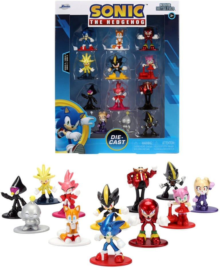 Sonic Nano Metalfigs Mini Figures 12 Pack - Wave 3