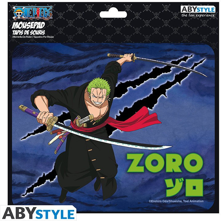 One Piece Flexible Mousepad - Roronoa Zoro