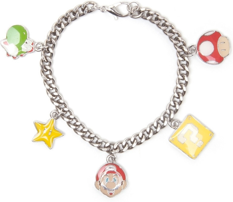 Difuzedbioworld Nintendo Super Mario Characters Bracelet difuzedbioworld kopen in de aanbieding