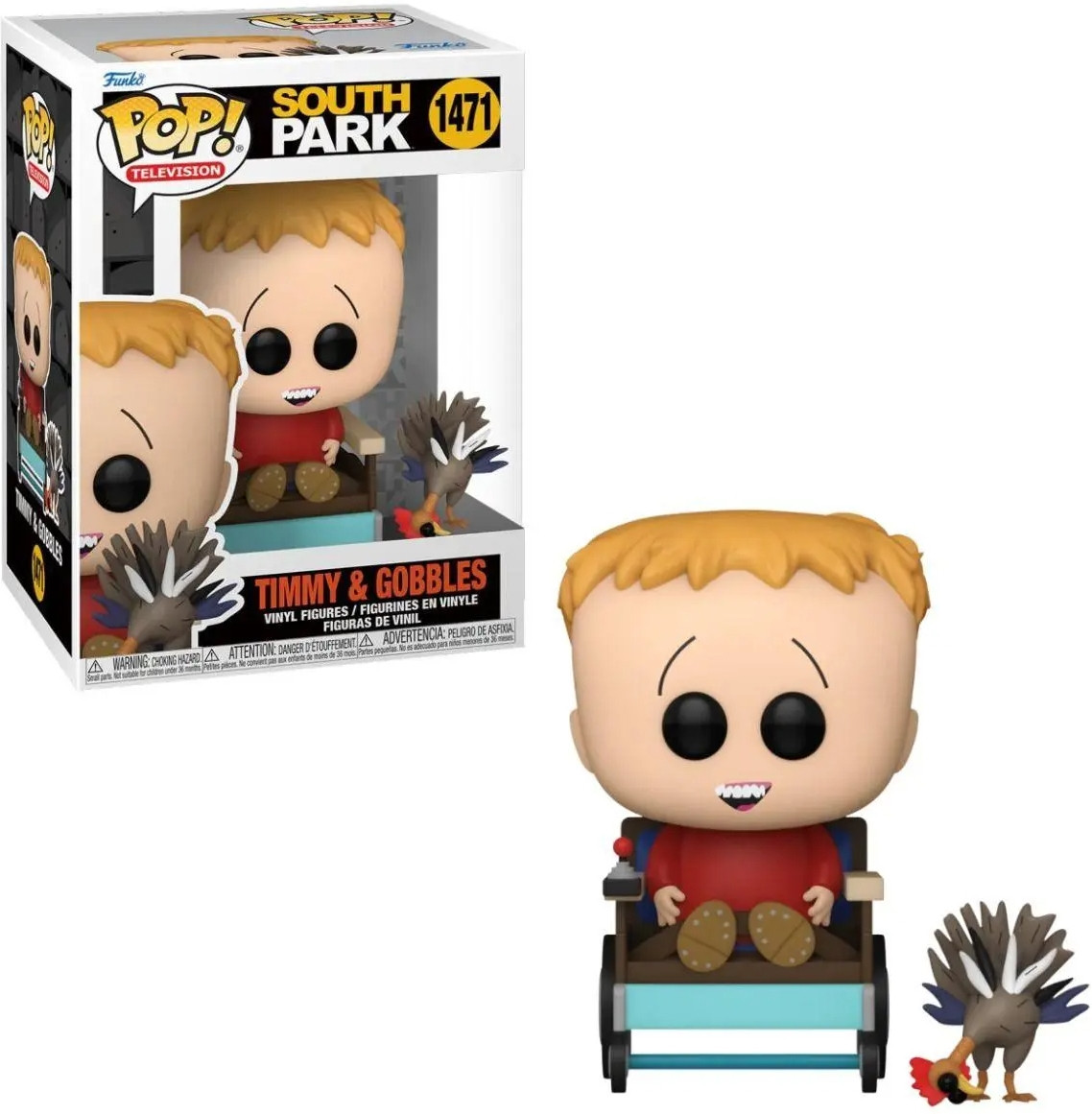 South Park Funko Pop Vinyl: Timmy & Gobbles afbeelding