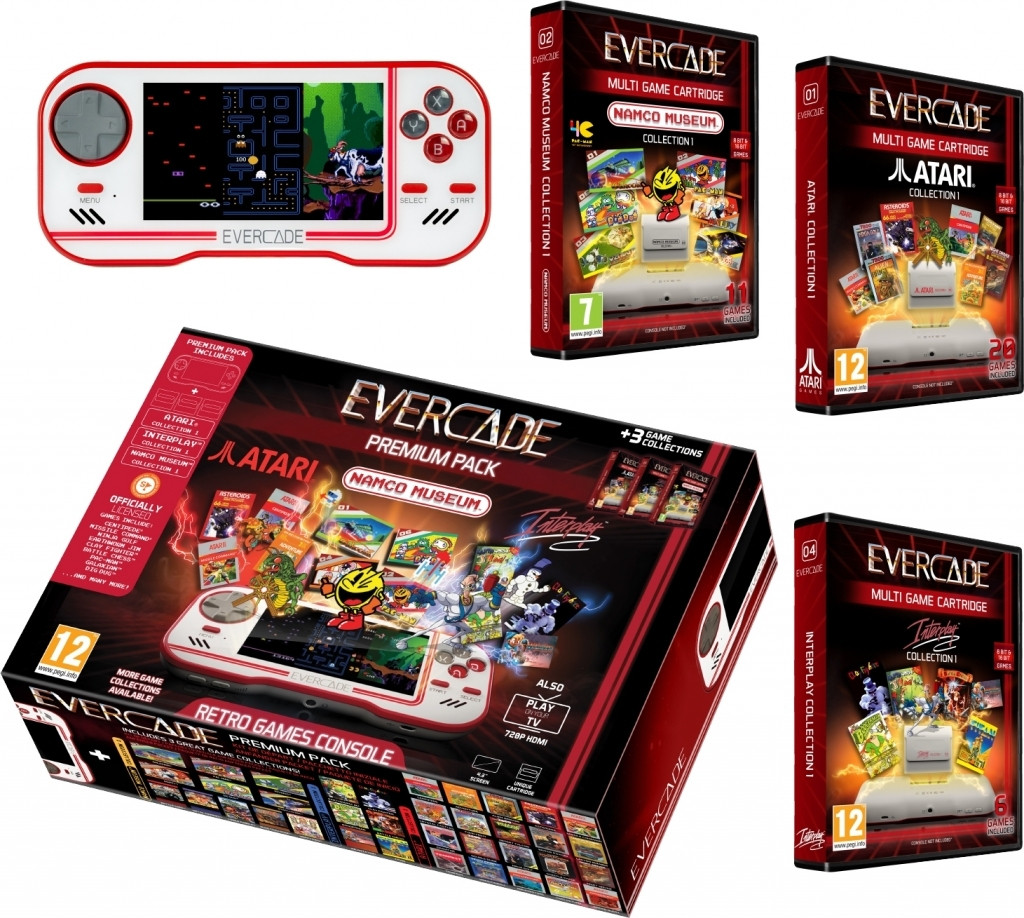 Evercade Handheld Premium Pack