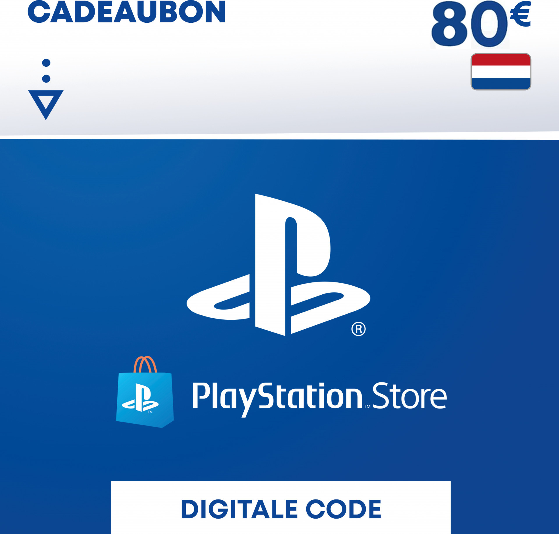 Sony PSN Voucher Card NL - 80 euro (digitaal) afbeelding