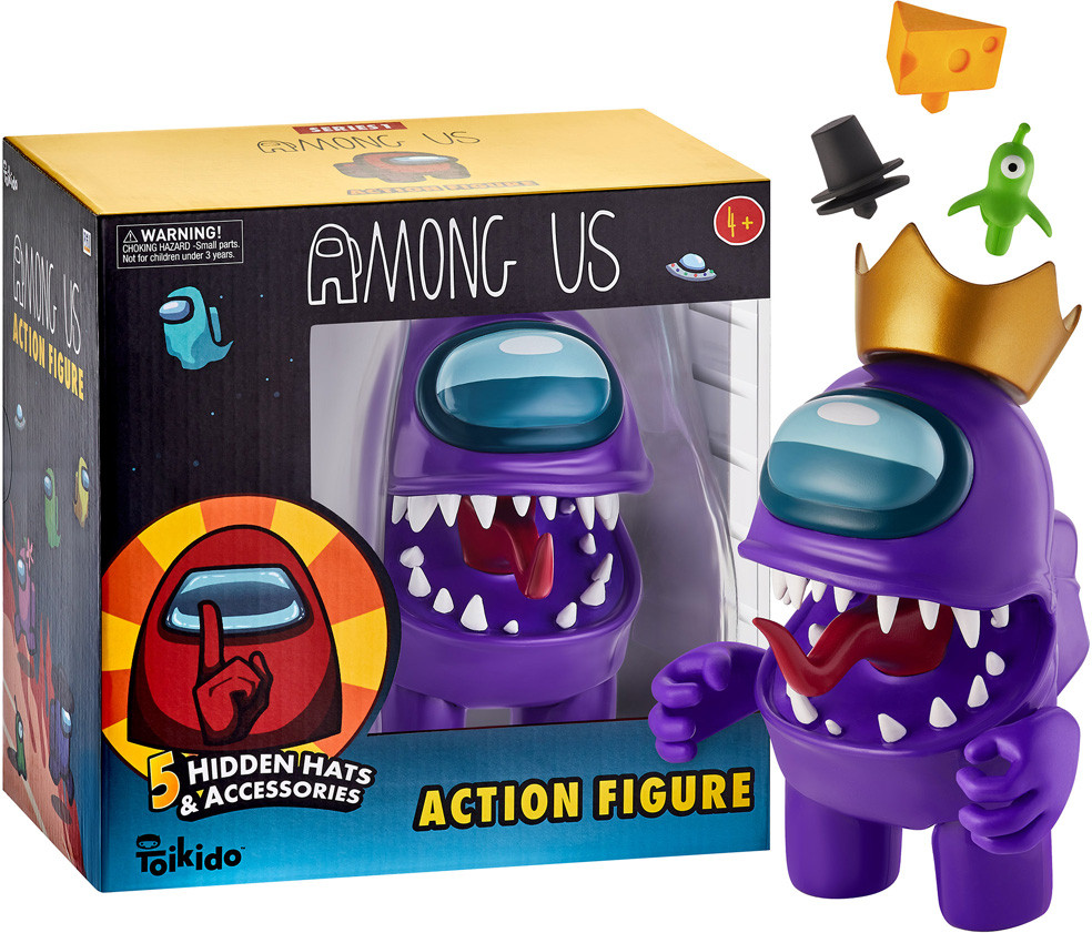 Among Us Action Figure (17cm) (Purple)