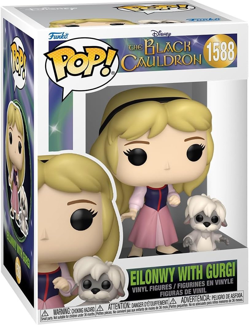 Disney The Black Cauldron Funko POP Vinyl Eilonwy with Gurgi