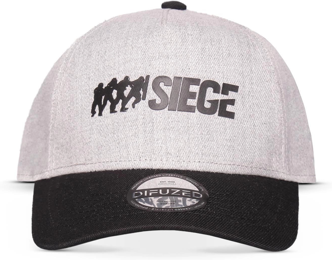 6-Siege - Logo - Men's Adjustable Cap