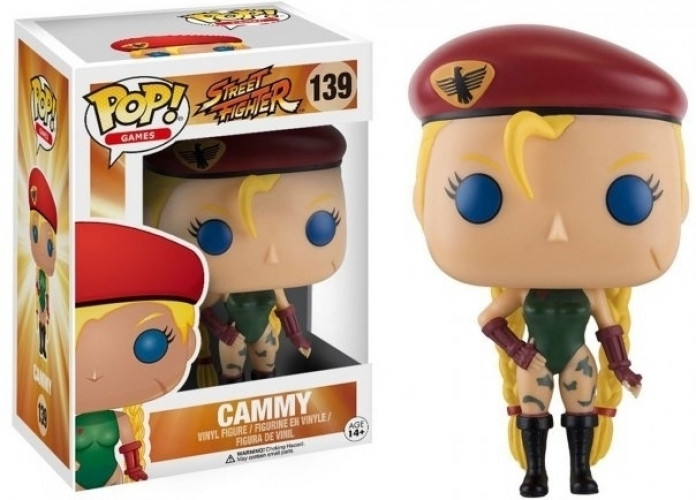 Street Fighter Pop Vinyl Cammy (schade aan doos)