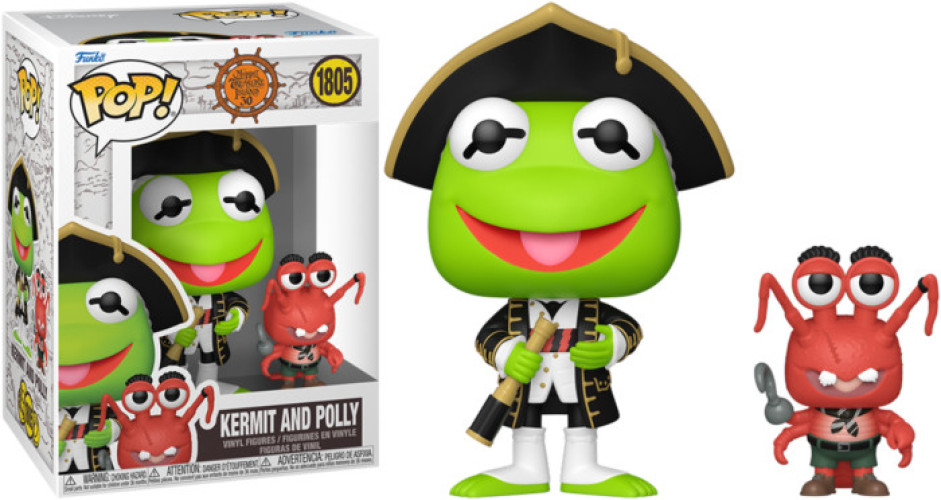 Muppet Treasure Island 30 Funko Pop Vinyl: Kermit and Polly (1805)