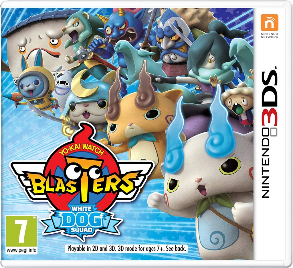 3DS YO-KAI WATCH Blasters White Dog