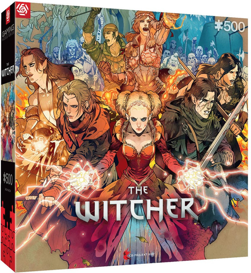 The Witcher Puzzle - Scoia'tael (500 pieces) afbeelding
