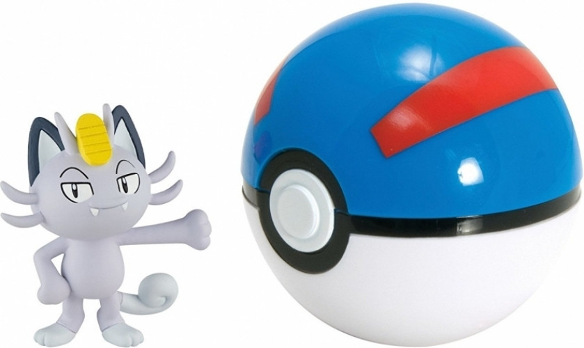 Tomy Pokemon Figure Alolan Meowth Great Ball tomy kopen in de aanbieding