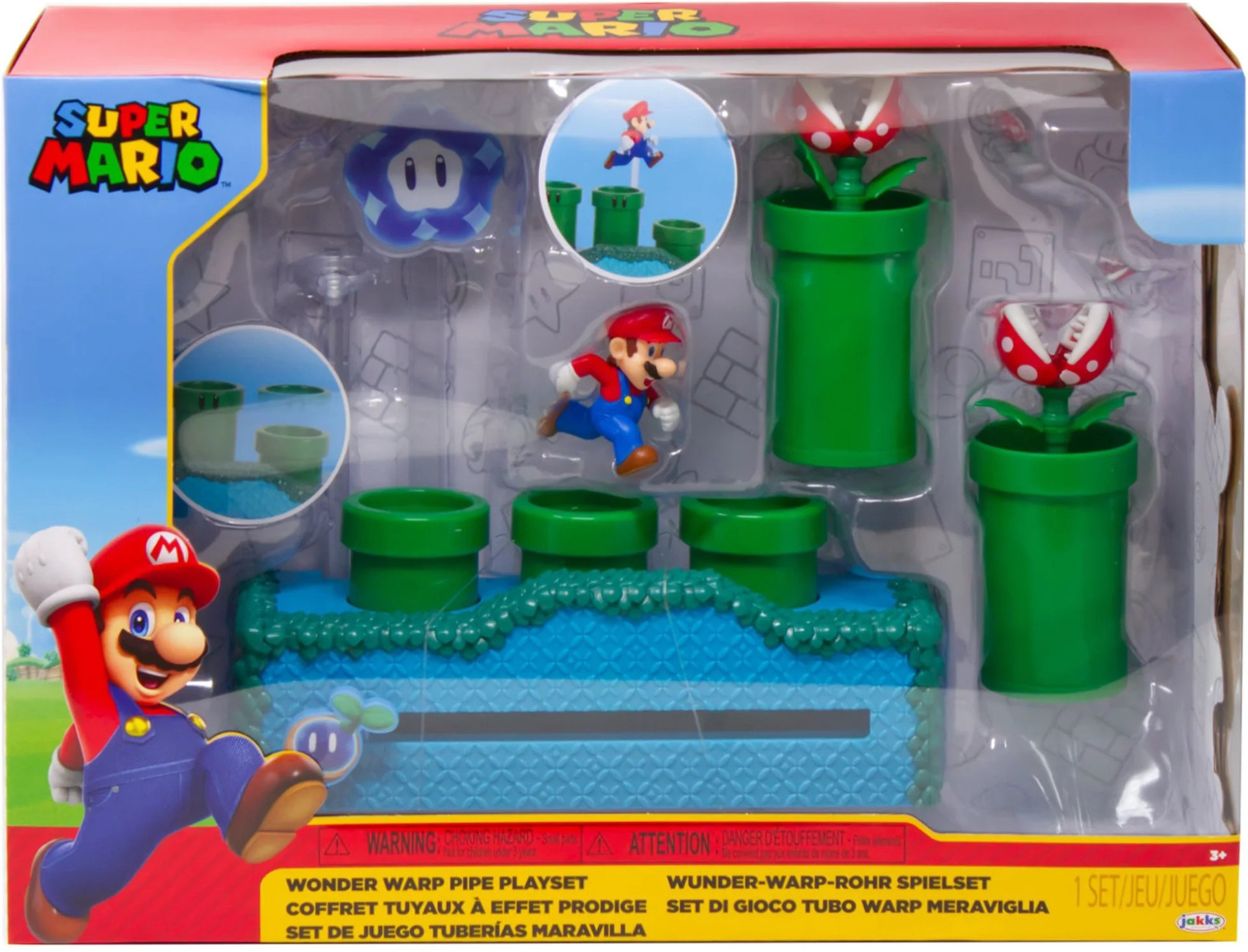 Super Mario Wonder Playset - Warp Pipe